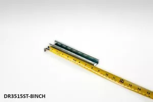 Neu Hutschiene geschlitzt Stahl, vorgeschnitten 35 mm x 15 mm, 200 mm (~8 (7,9) Zoll) lang - Bild 1 von 4