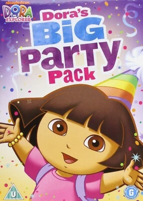 DORA THE EXPLORER DORA DORA'S BIG PARTY PACK DVD Harrison Chad Brand New UK R2 - Image 1 of 2