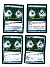 4x Flow of Ideas EX Shadowmoor Magic Commander EDH 4x x4