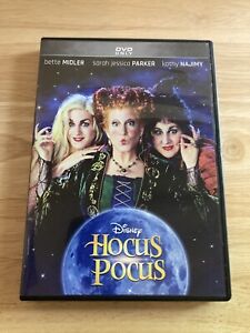 HOCUS POCUS DVD Halloween Movie ￼Bette Midler ￼Preowned￼￼ GOOD ￼1993 Family