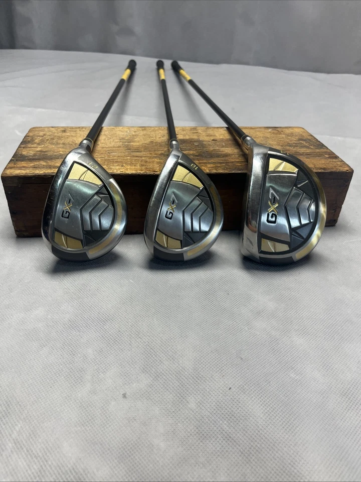 GX-7  Driver-Wood Set 14* 18* 21* Graphite Senior & Regular Flex 55g Mens RH - Image 1 of 4