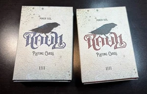 Ravn Magic Playing Cards - Stockholm17 - Ravn IIII - 2 Deck Set - Blue & Red - Picture 1 of 4