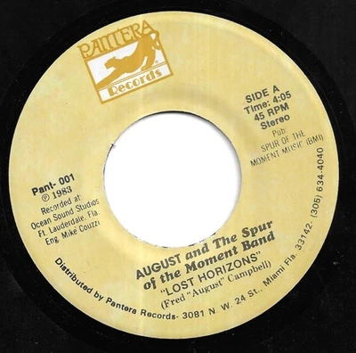 AUGUST & SPUR OF THE MOMENT BAND: LOST HORIZONS / ASSHOLE SONG - PANTERA- HEAR - Image 1 of 2