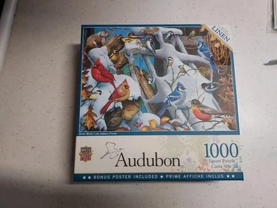 MasterPieces Snow Birds 1000 Piece Jigsaw Puzzle  New In Box - Image 1 of 4