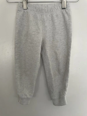 Pantalones de chándal Carters bebé niño 100 % algodón cintura elástica gris jaspeado 24M Foto 1 de 3