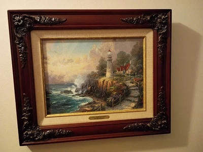 Thomas Kinkade, The Light Of Peace, Framed  With COA - Image 1 of 4