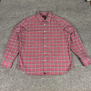 UNTUCKit Shirt Mens Size XL Button Up Plaid Long Sleeve Red - Picture 1 of 7