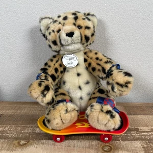 2007 Build A Bear BAB WWF Cheetah Leopard Plush Stuffed Animal Toy Doll 12 inch - Picture 1 of 6