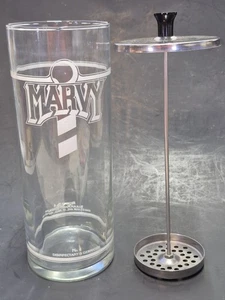 Vintage Marvy #4 Disinfectant & Germicide Jar Sanitizer Barber Shop - Picture 1 of 8