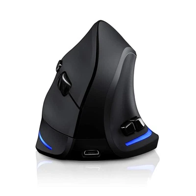 Ratón Ergonómico, Ratón Óptico Vertical Inalámbrico 2.4G con Sensibilidad Ajustable... Foto 1 de 4