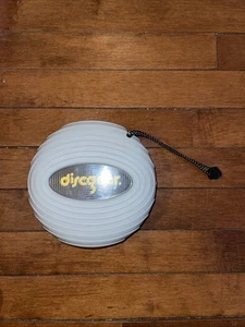 Vintage DiscGear Ribbed Sport CD DVD Blue Ray Case Grey Disc Holder Storage - Picture 1 of 16