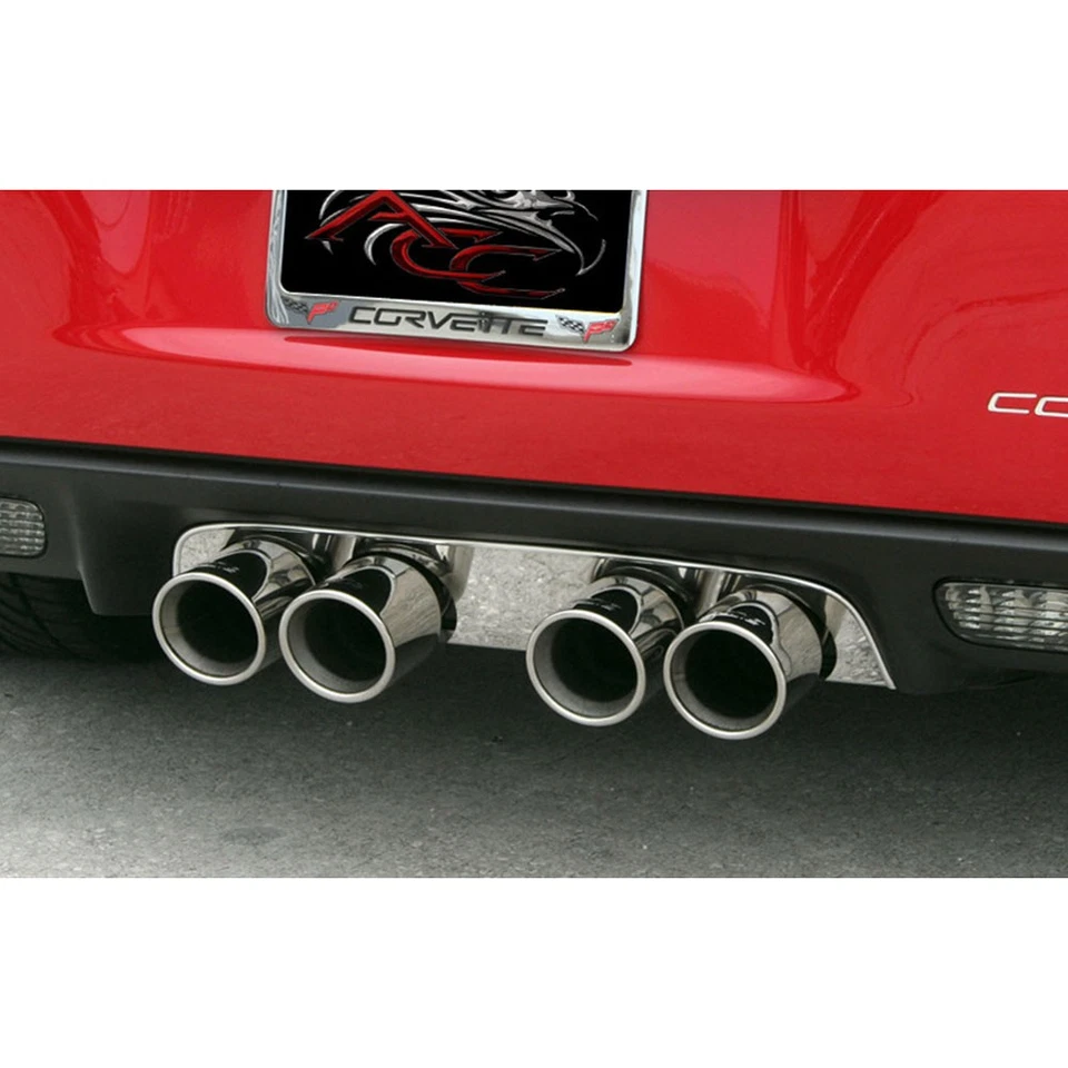 Panel de llenado de escape ACC para Chevy Corvette 2005-2013 con escape Borla pulido Foto 1 de 4