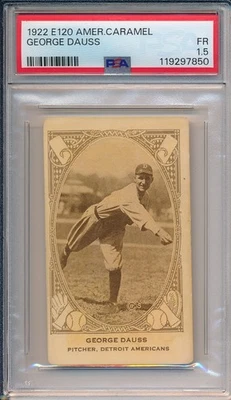 Amer 1922 E120. CARAMELO - GEORGE DAUSS - PSA 1,5 FR (SVSC) ¡RECIÉN GRADUADO! Foto 1 de 2