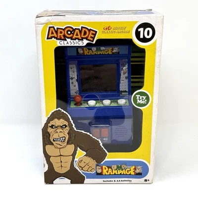 Rampage Mini Arcade Classics 6" Retro Game By Basic Fun Midway Classic Arcade - Image 1 of 4