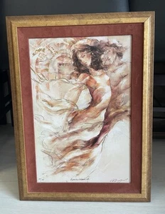 "Renaissance" Gary Benfield framed-35/150-COA- 16.25x22.25 - Picture 1 of 10