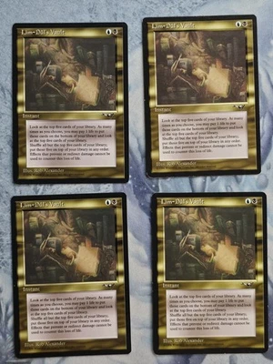 Lim-Duls Vault x 4 - Alliances - Magic the Gathering - MTG - Light Play - Image 1 of 4