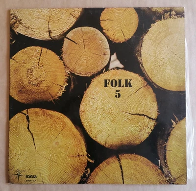 FOLK V  Various LP 33T EDIGSA Xesco Boix, Grup El Sac, Falsterbo-3 Catalan 1975 - Photo 1/2