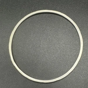 Vintage 8” Sterling Silver Taxco Bangle 2.5” Opening 10g 925 U1  - Picture 1 of 5