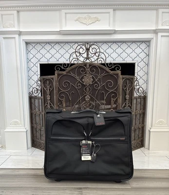 Tumi Slim Wheeled Garment Bag Black Luggage Used Only Once Excellent Condition - Image 1 of 4