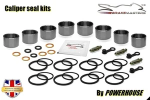 Yamaha FJR1300 A ABS 2007 front brake caliper piston seal rebuild repair kit 3P6 - Picture 1 of 9