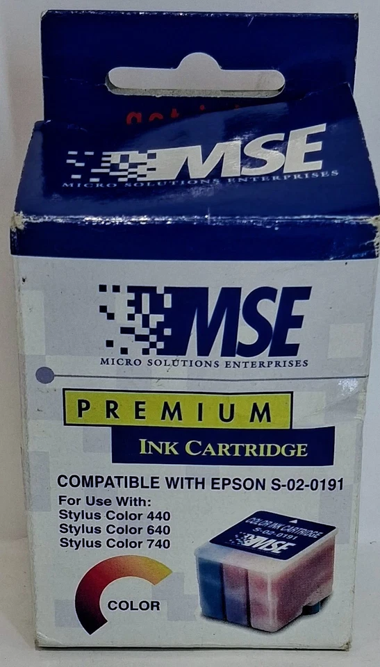 Epson Premium Ink Cartridge Stylus Color 440,640,740 #s01091 - Image 1 of 4