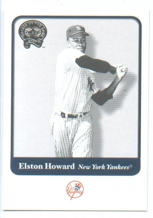 2001 Fleer Greats Of The Game Elston Howard Yankees Near Mint # 19 - Image 1 of 1