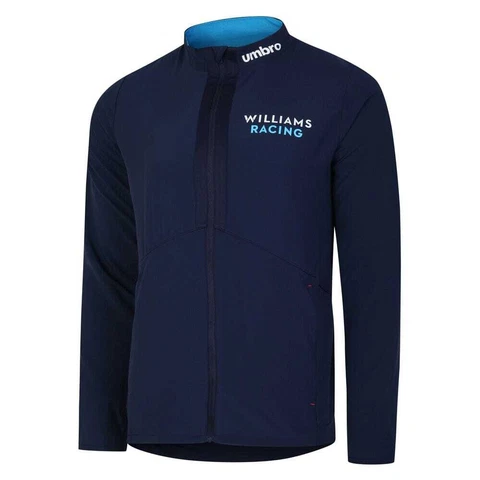 Williams Racing F1 Men's Off Track Presentation Jacket - Blue Cover
