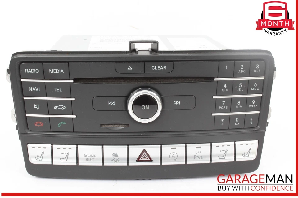 17-20 Mercedes SLC43 AMG SLC300 GPS Navigation Radio Control Head Unit OEM - Image 1 of 4