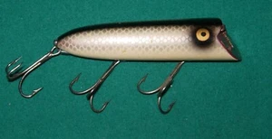 Antique Vintage Wood PE Heddon Dowagiac Heddon Basser Fishing Lure - Picture 1 of 4