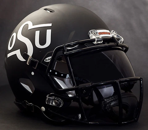 OKLAHOMA STATE COWBOYS NCAA Gameday REPLICA Football Helmet w/ OAKLEY Eye Shield Cover