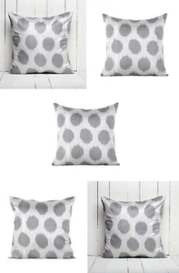 Ikat Pillow Cover Uzbek SET of 5 pcs 20.08" x 20.08" FREE Fast Shipment 07160 - Picture 1 of 12