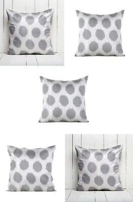 Ikat Pillow Cover Uzbek SET of 5 pcs 20.08" x 20.08" FREE Fast Shipment 07160 - Image 1 of 4