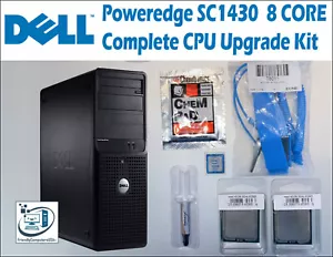 Dell Poweredge SC1430 CPU Upgrade Eight Core 2.66-3GHz x5355,x5365, Heat Sink - Picture 1 of 5