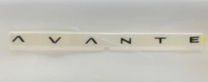 Rear Black AVANTE emblem fit 2024 2025 Hyundai Elantra Sedan SE SEL LIMITED - Picture 1 of 1