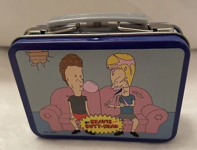 KURT ADLER BEAVIS & BUTT-HEAD  Mini Decorative  Lunch Box Christmas Ornament NWT - Image 1 of 4