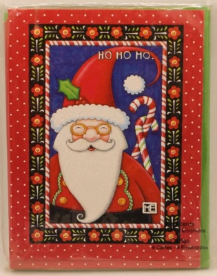 5 Mary Engelbreit Studio 18 Santa Claus Christmas Note Cards with Envelopes - Image 1 of 4
