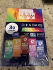 HEALTH WARRIOR chia Bars Rainbow Variety Pack 15 Bars NIB BB 8/21