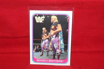 Карта итальянской борьбы 1991 Merlin WWF Beverly Brothers No108/150 - Изображение 1 из 2