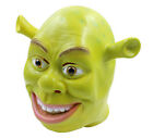 Green Shrek Latex Mask Halloween Movie Cosplay Prop Fancy Dress Costume
