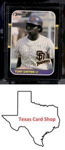 1987 Donruss  64 Tony Gwynn  San Diego Padres