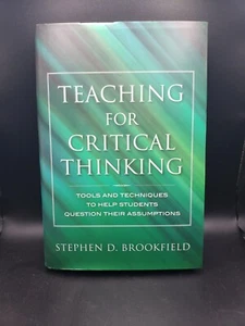 Teaching for Critical Thinking by Stephen Brookfield hardcover book - Picture 1 of 5