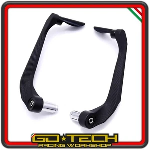 PARALEVE MOTO SCOOTER PROTEZIONE LEVE FRENO FRIZIONE ALLUMINIO CNC Nero - Foto 1 di 2