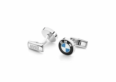 Gemelos emblema logotipo coche BMW Roundel genuinos moda hombre gemelos regalo Foto 1 de 2