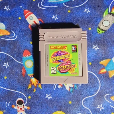 Arcade Classic 2: Centipede/Millipede 任天堂 Game Boy 原装卡带 — 第 1/4 张图片