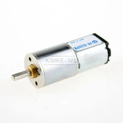 16mm Modellbau Getriebemotor 12V 100 U/min Gleichstrommotor neu - Bild 1 von 4