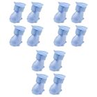 12 Pcs Waterproof Shoes Step Dog Rain Boot Boots Paw Protector Outdoor Pet