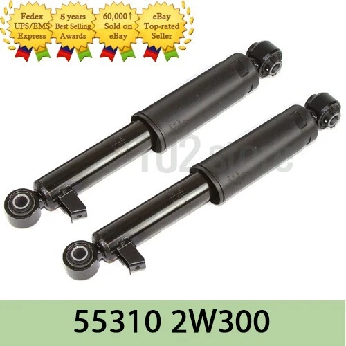 OEM Genuine 553102W300 SHOCK ABSORBER SET Rear for Hyundai Santa Fe Kia Sorento - Image 1 of 1