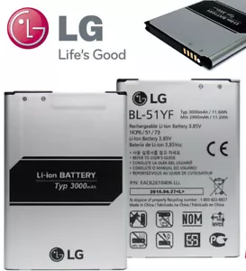 Batterie Von 3000MaH Original LG Für G4 H815 H818 H819 BL-51YF Ersatzteile Neu - Bild 1 von 1