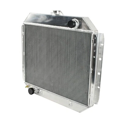 3 Row Aluminum Radiator For Ford 1966-1979 F100 F150 F250 F350 1978-79 Bronco V8 - Image 1 of 4