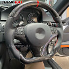 Real Carbon Fiber Steering Wheel for 05-12 BMW E90 E91 E92 E93 M3 with CF Trim